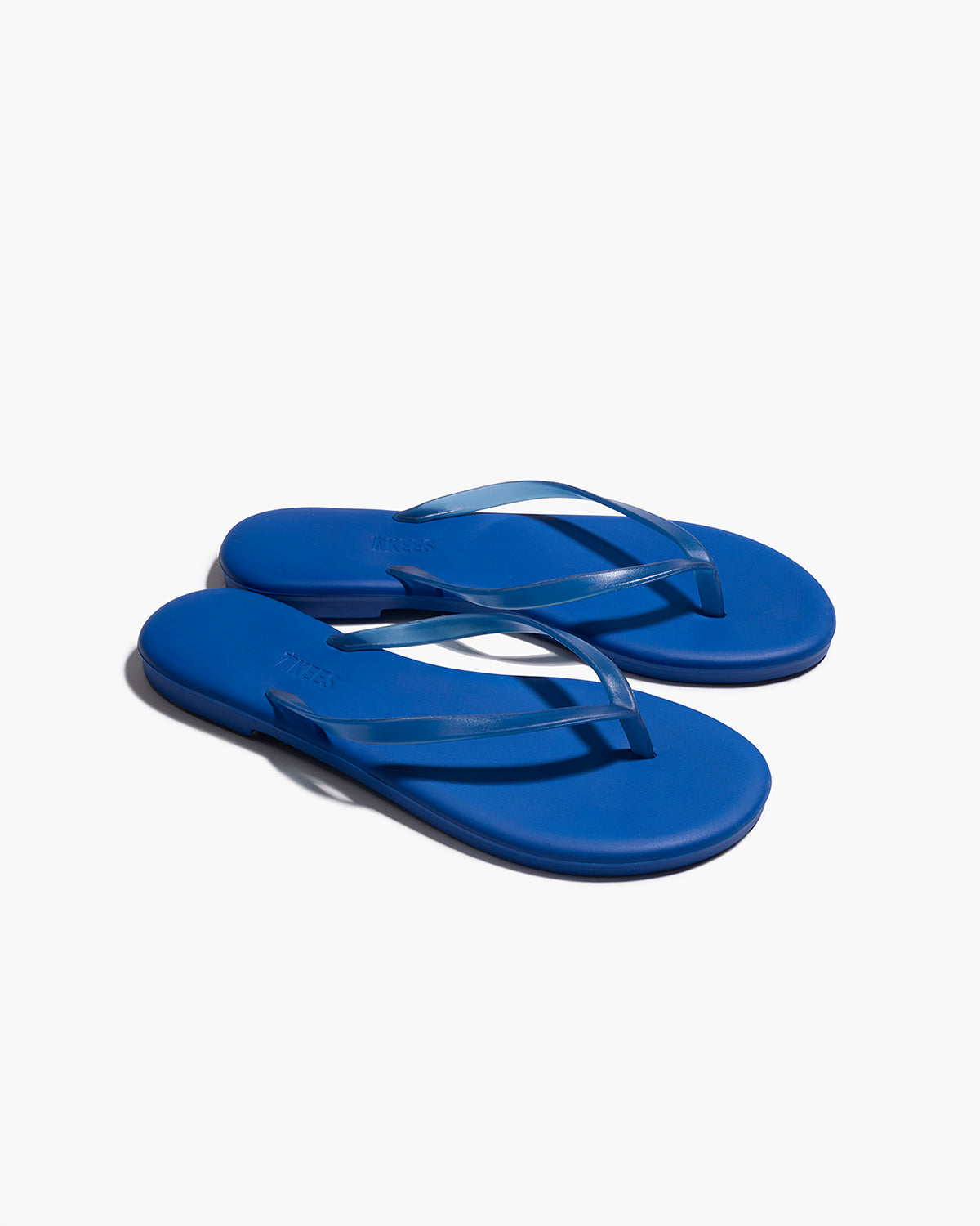 Aqua Blue Rush Flip Flops | TKEES Featured
