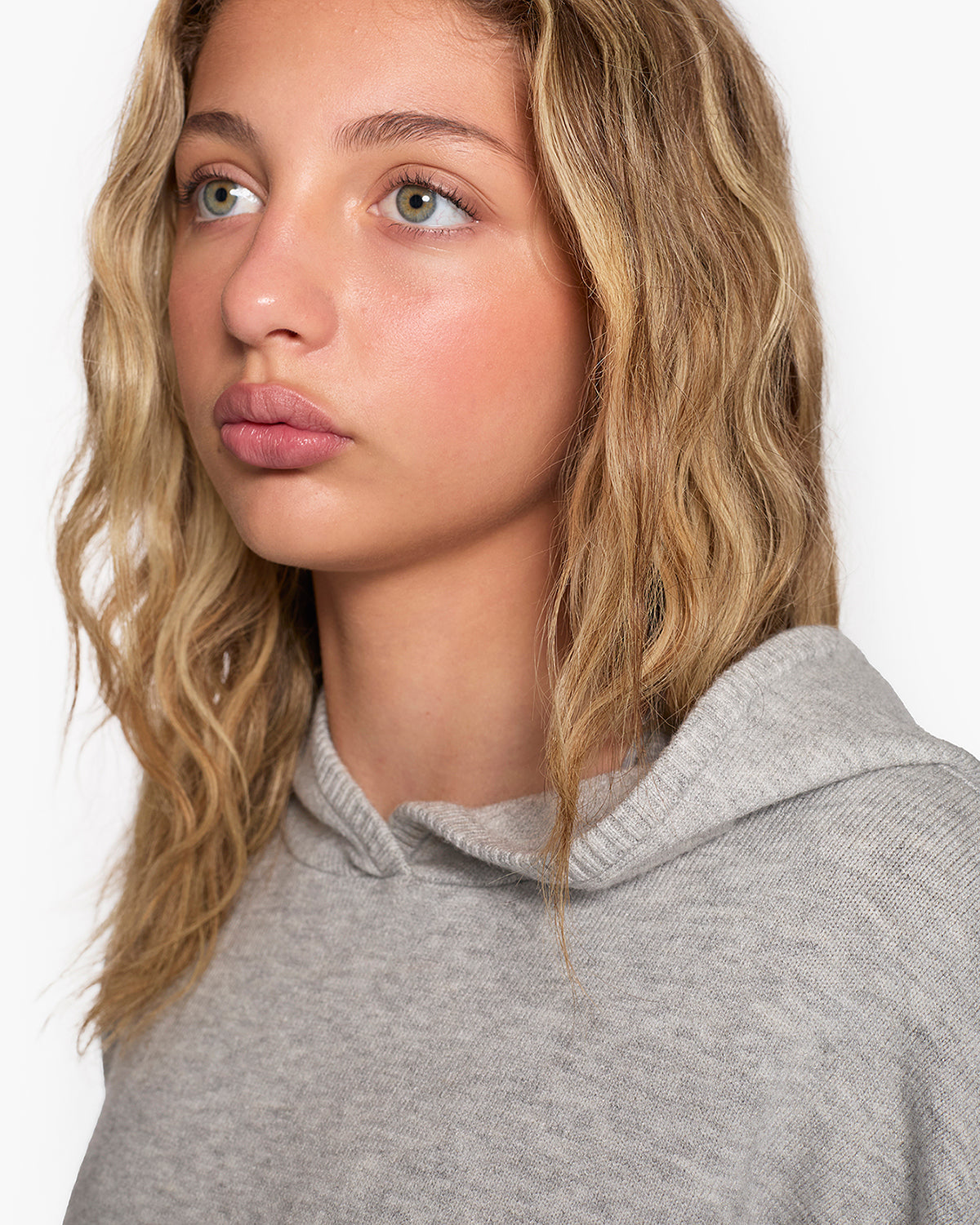 Sunday Sweater Hoodie - Heather Grey | TKEES Premium