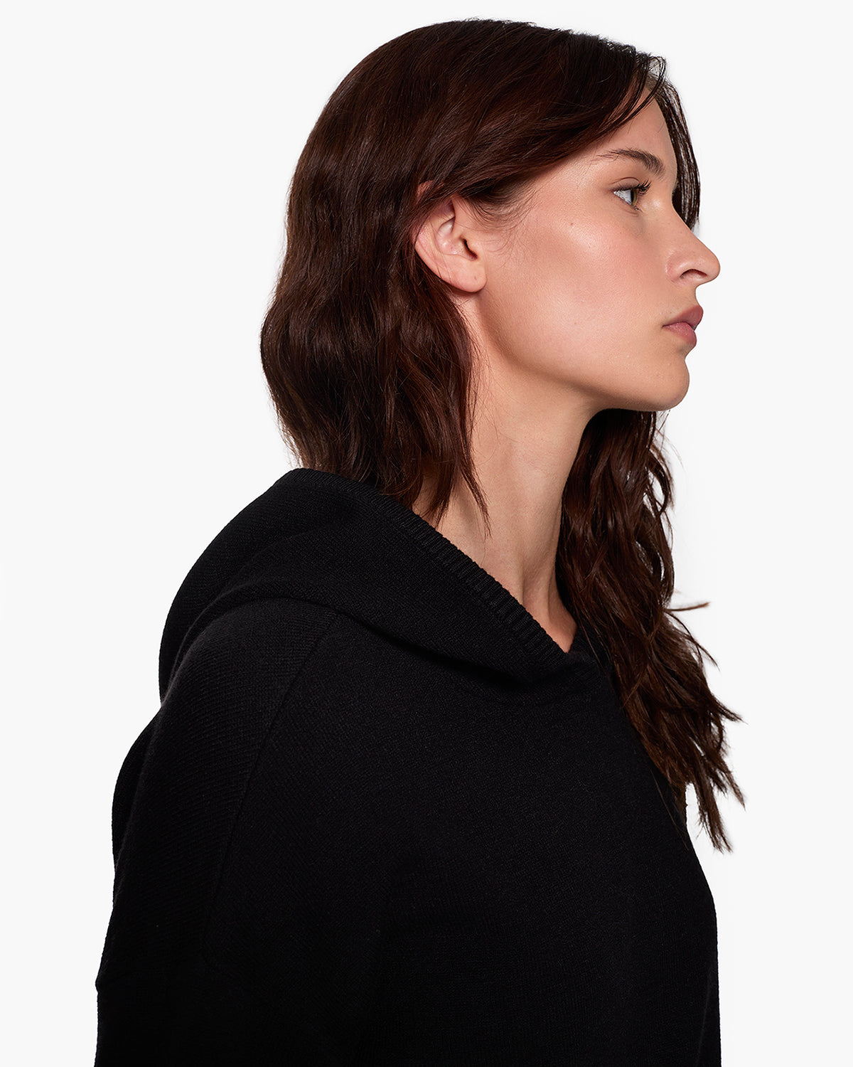 Sunday Sweater Hoodie - Black | TKEES New