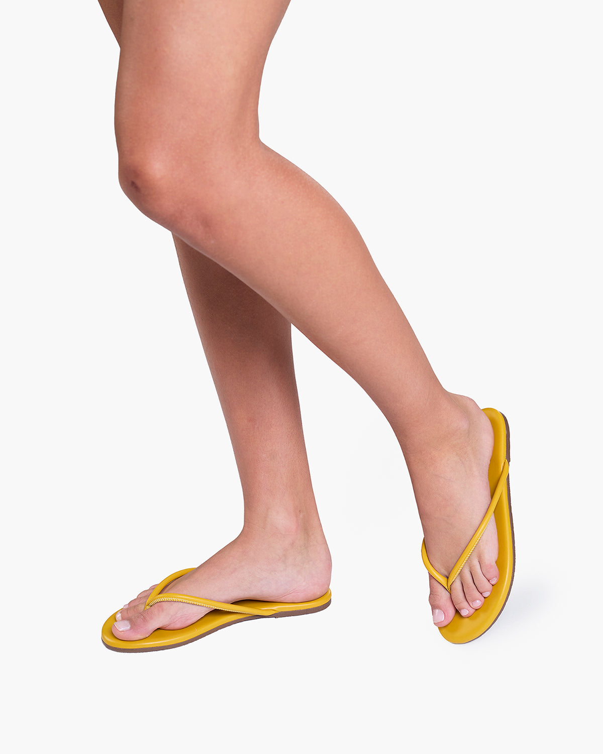 Tubular Lily Lemon Curry Flip Flops | TKEES Best Price
