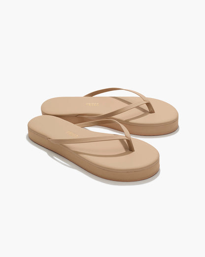 Lily Platforms Platform Sandals in Sunkissed | TKEES Essential