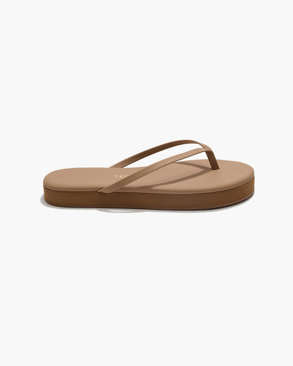 Lily Platforms Platform Sandals in Cocobutter | TKEES Customer Favorite