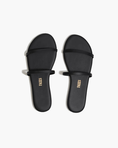 Gemma Leather Sandals in Sable | TKEES Great Value