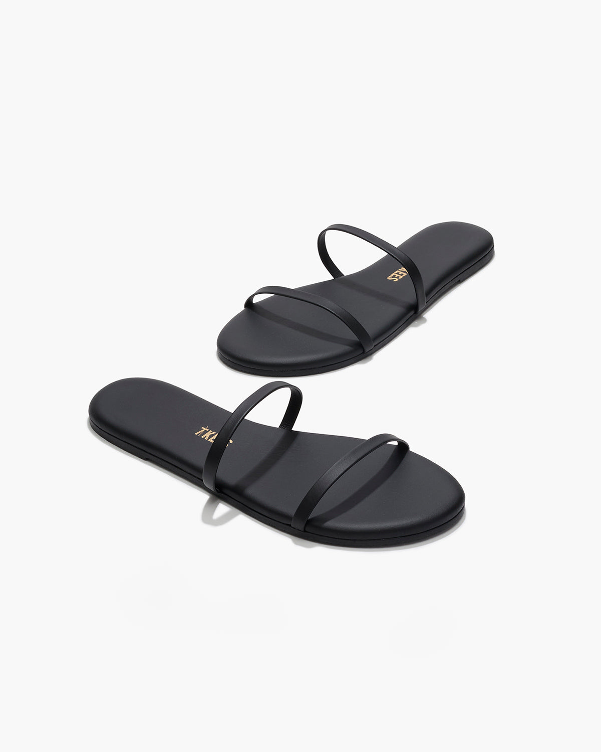 Gemma Leather Sandals in Sable | TKEES Great Value