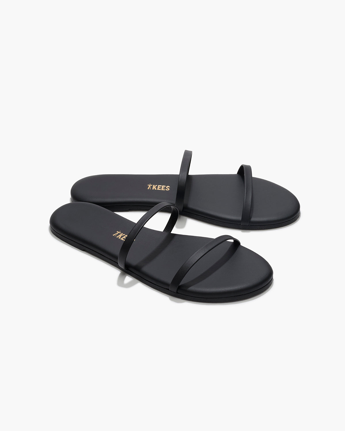 Gemma Leather Sandals in Sable | TKEES Great Value
