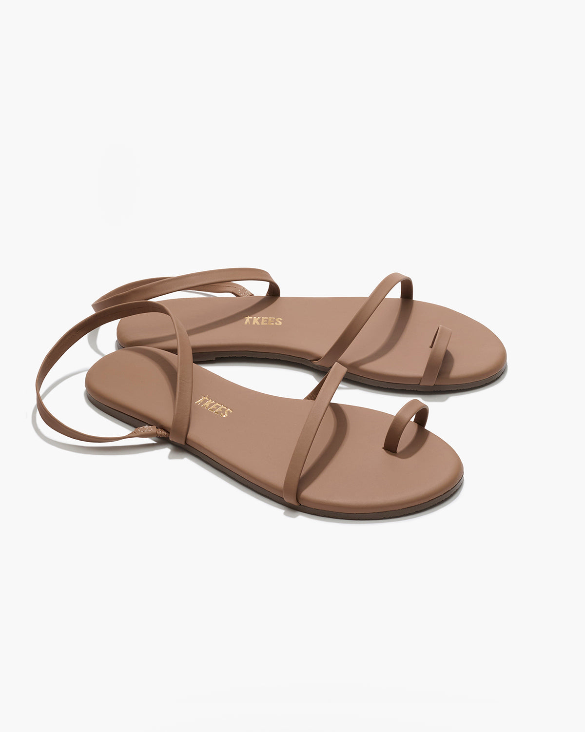 Mia Napa Leather Sandals in Beach Bum | TKEES Special Offer