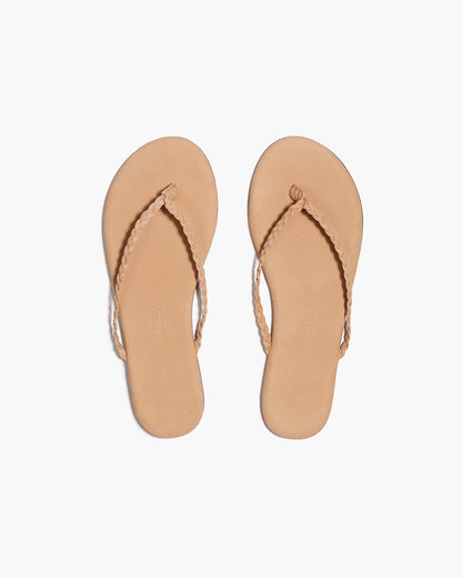 Lily Braid Sunkissed Flip Flops  | TKEES Value