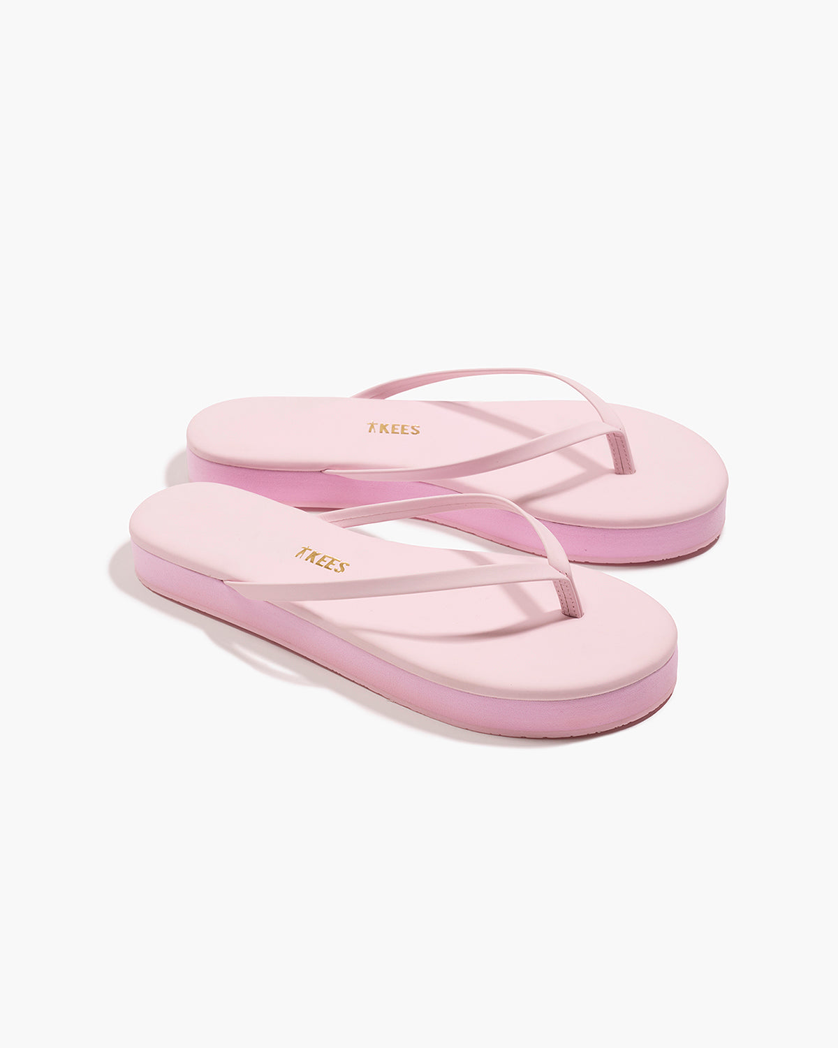 Lily Platforms Platform Sandals in Powder Pink | TKEES Sale