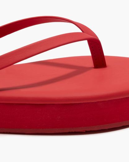 Lily Platforms Platform Sandals in Red | TKEES Recommended