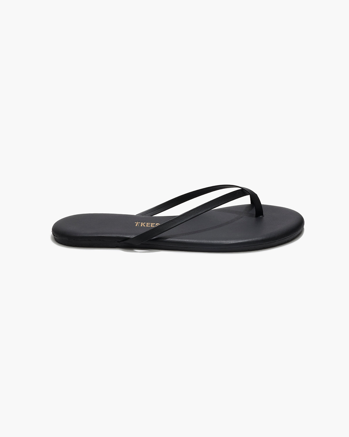 Riley Leather Sandals in Sable | TKEES Trusted