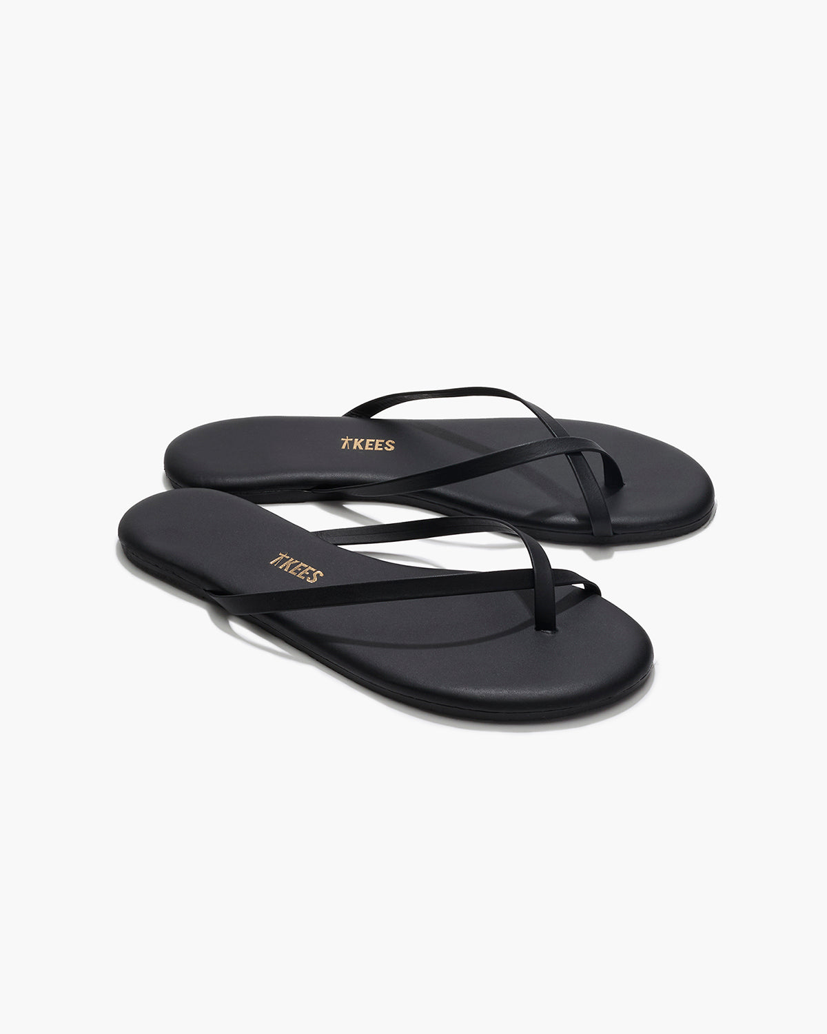 Riley Leather Sandals in Sable | TKEES Trusted