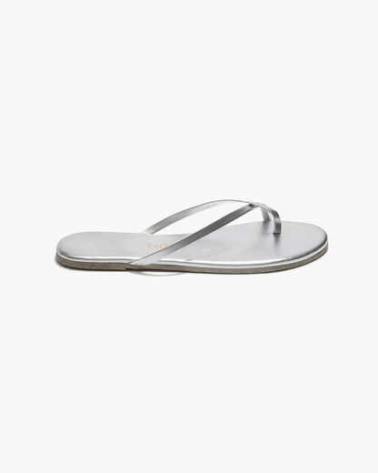 Riley Metallics Leather Sandals in Fairylust | TKEES Trending