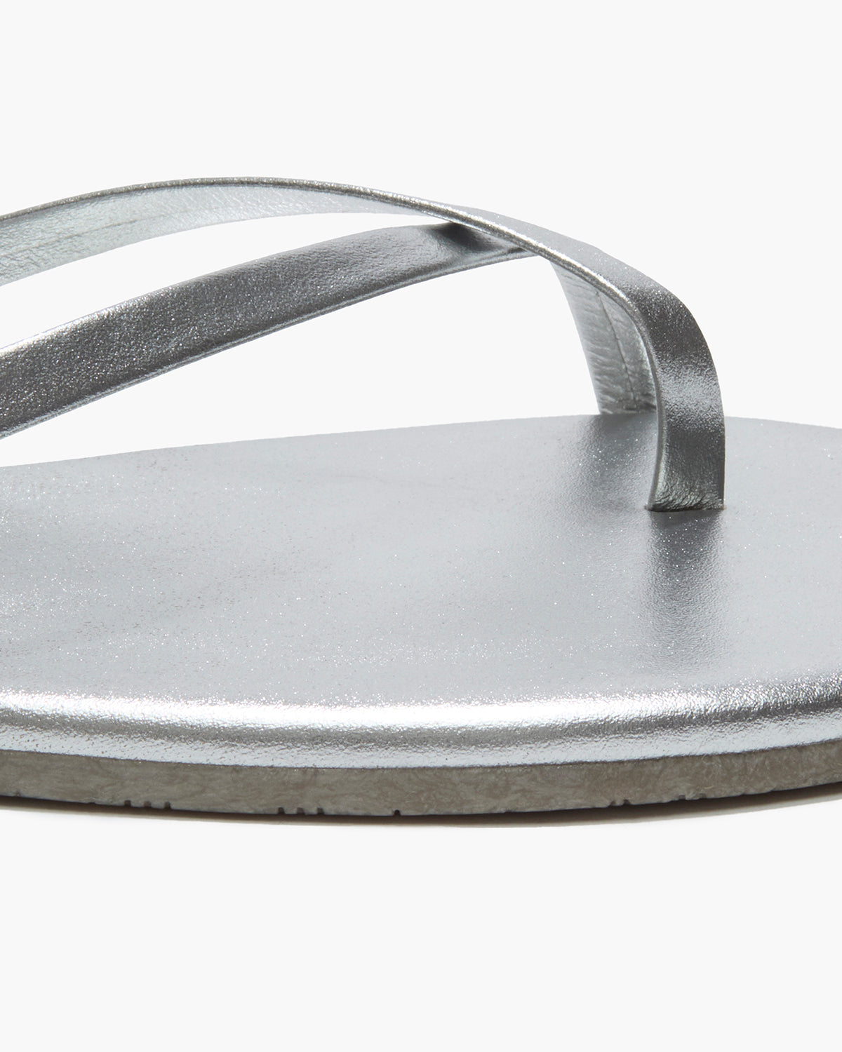 Riley Metallics Leather Sandals in Fairylust | TKEES Trending