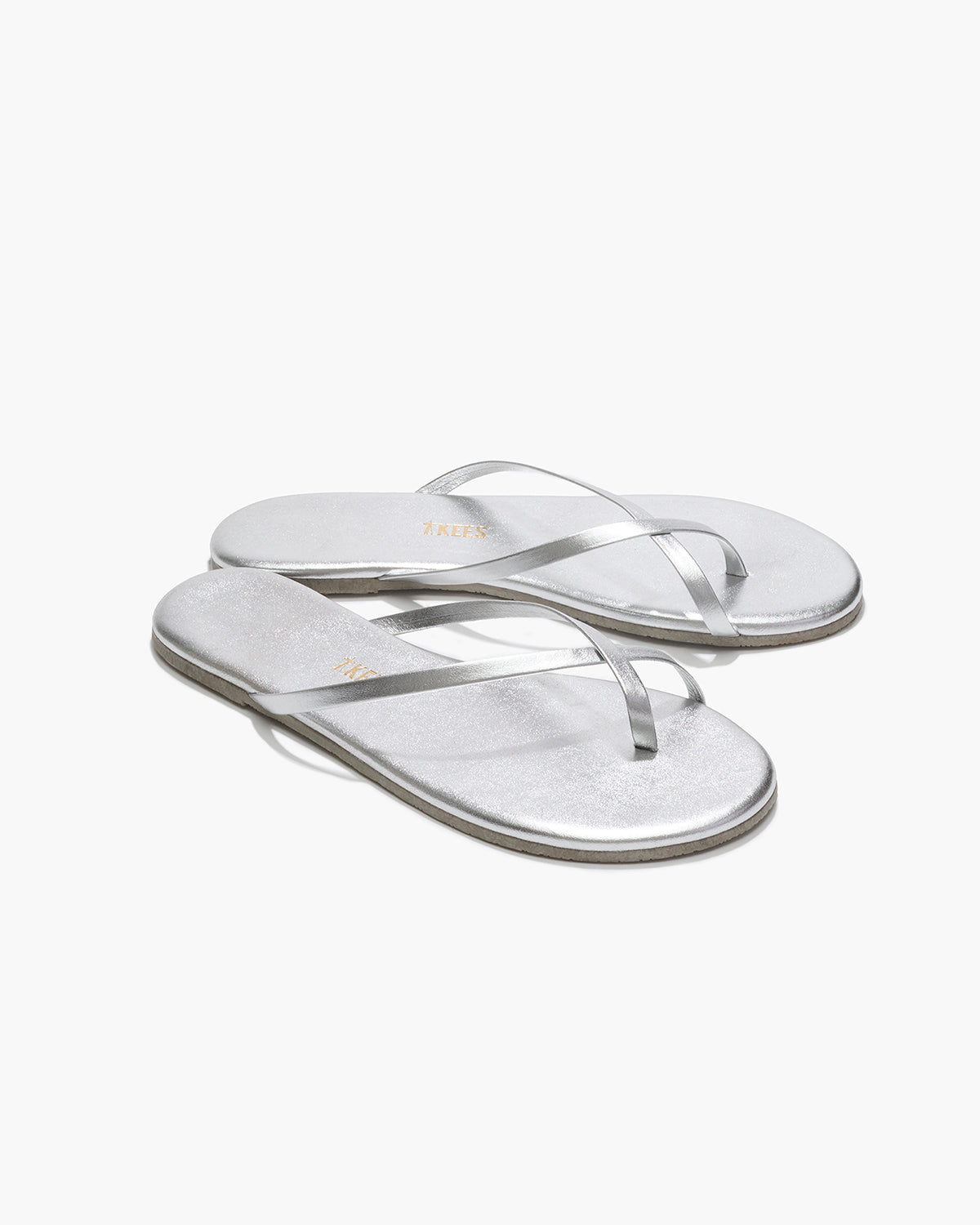 Riley Metallics Leather Sandals in Fairylust | TKEES Trending