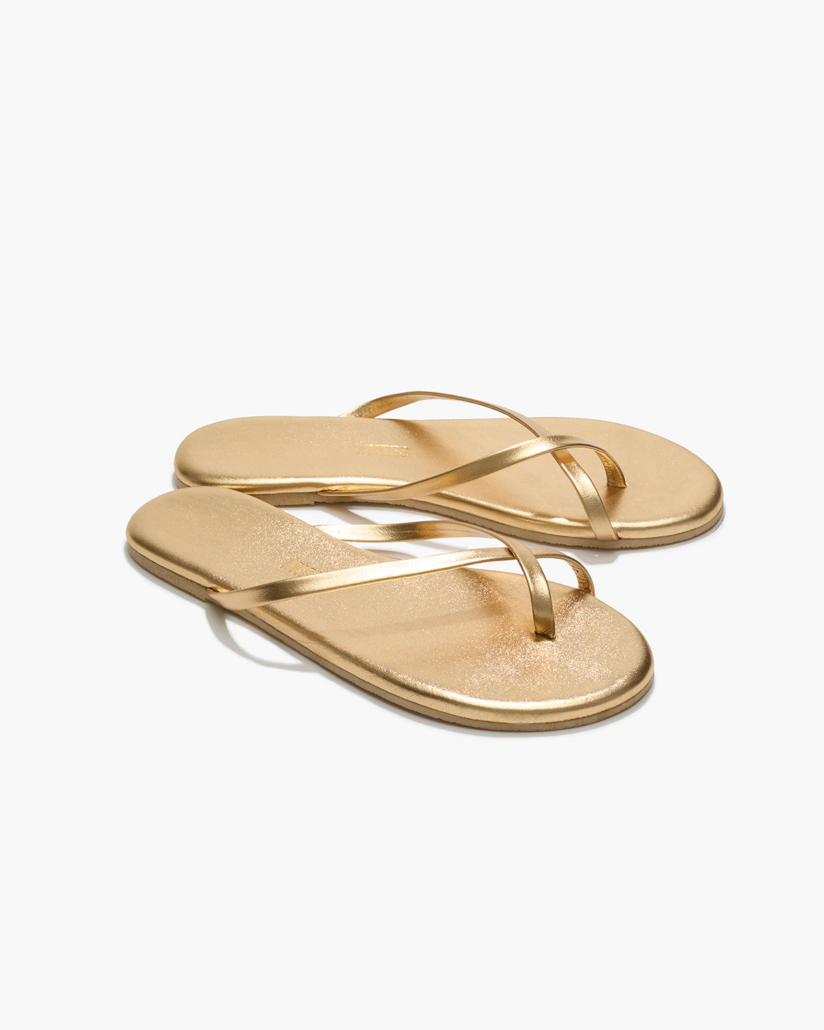 Riley Metallics Leather Sandals in Blink | TKEES Customer Favorite
