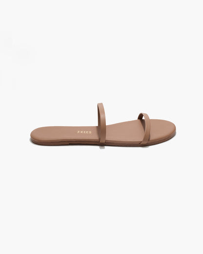 Gemma Leather Sandals in Beach Bum | TKEES Deals
