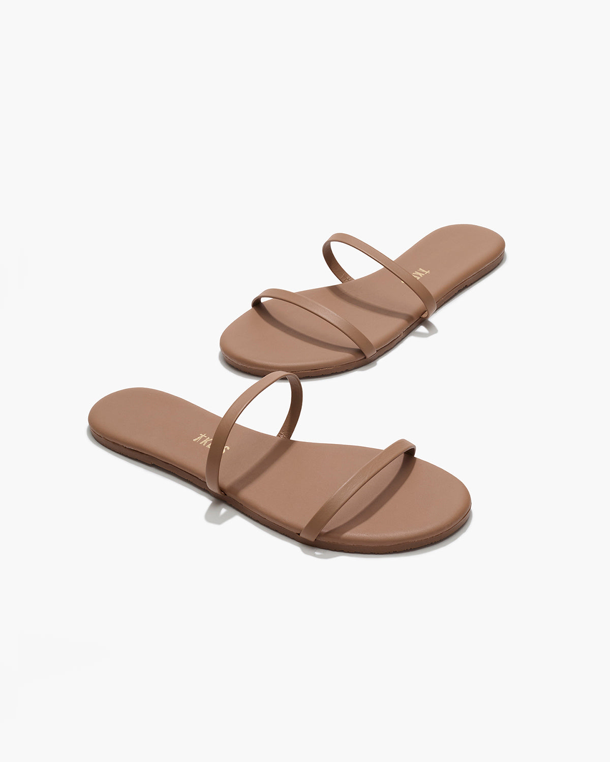 Gemma Leather Sandals in Beach Bum | TKEES Deals