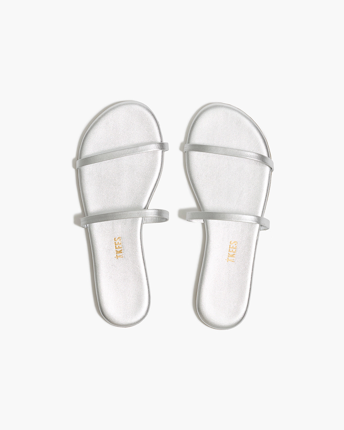 Gemma Metallics Leather Sandals in Fairylust | TKEES New
