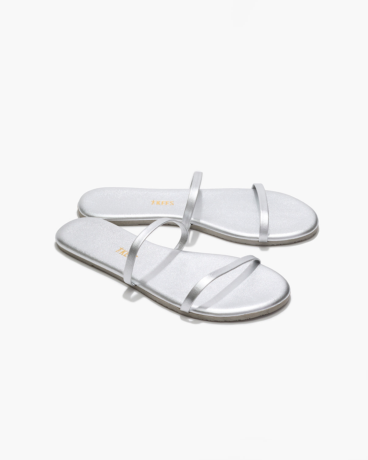 Gemma Metallics Leather Sandals in Fairylust | TKEES New