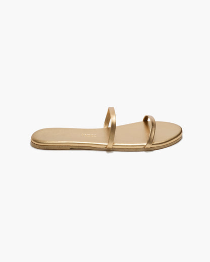 Gemma Metallics Leather Sandals in Blink | TKEES Smart Buy
