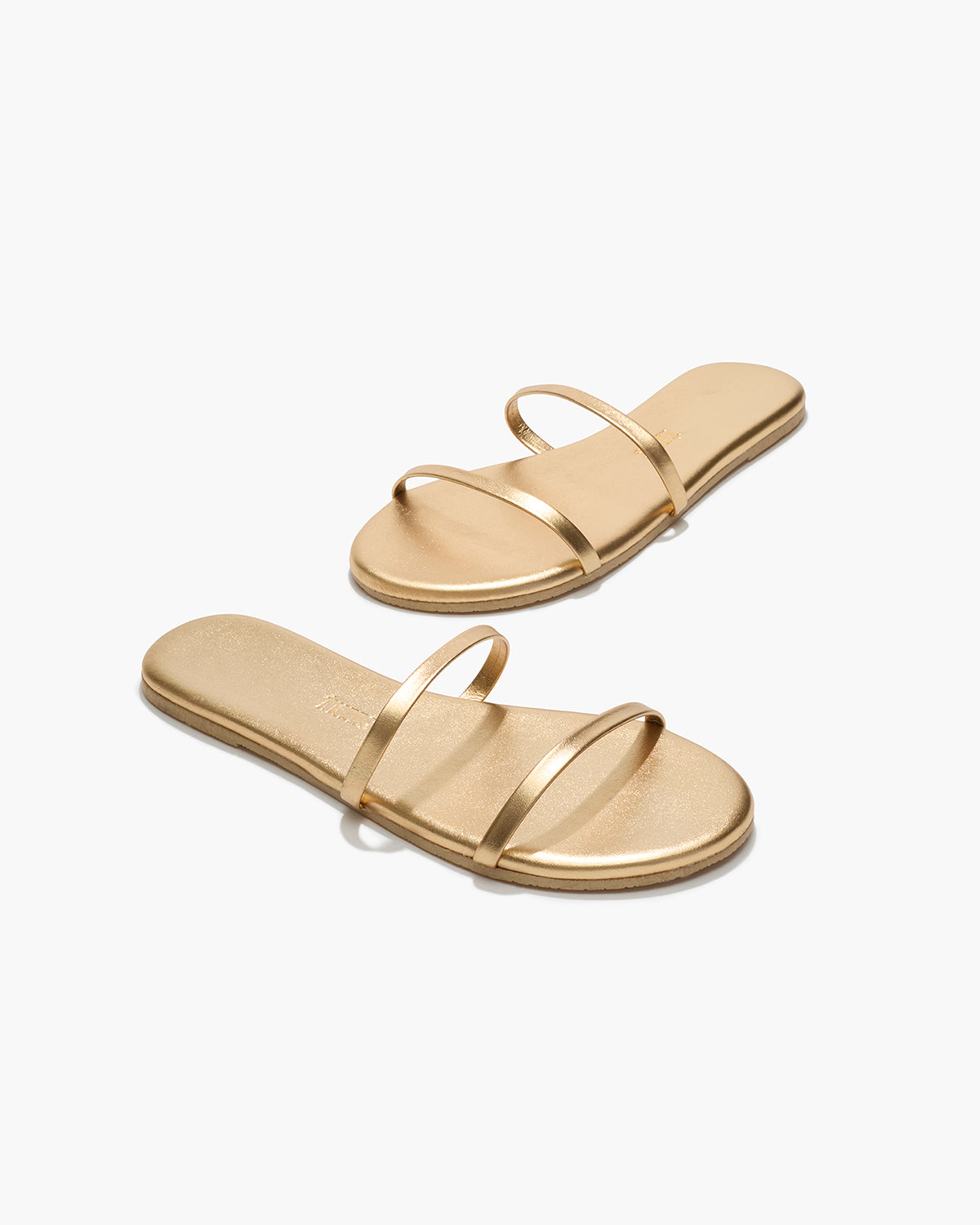 Gemma Metallics Leather Sandals in Blink | TKEES Smart Buy