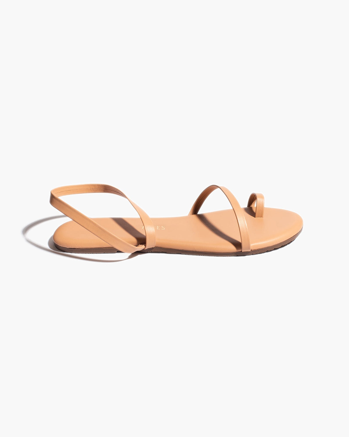 Mia Napa Leather Sandals in Pout | TKEES Premium