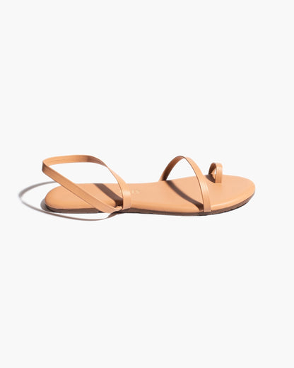 Mia Napa Leather Sandals in Pout | TKEES Premium