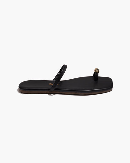 Colette Leather Sandals in Sable | TKEES Everyday