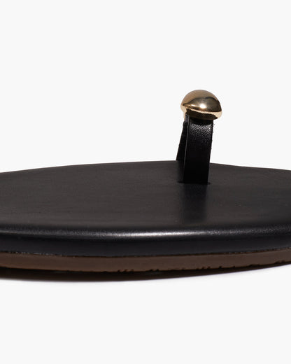 Colette Leather Sandals in Sable | TKEES Everyday