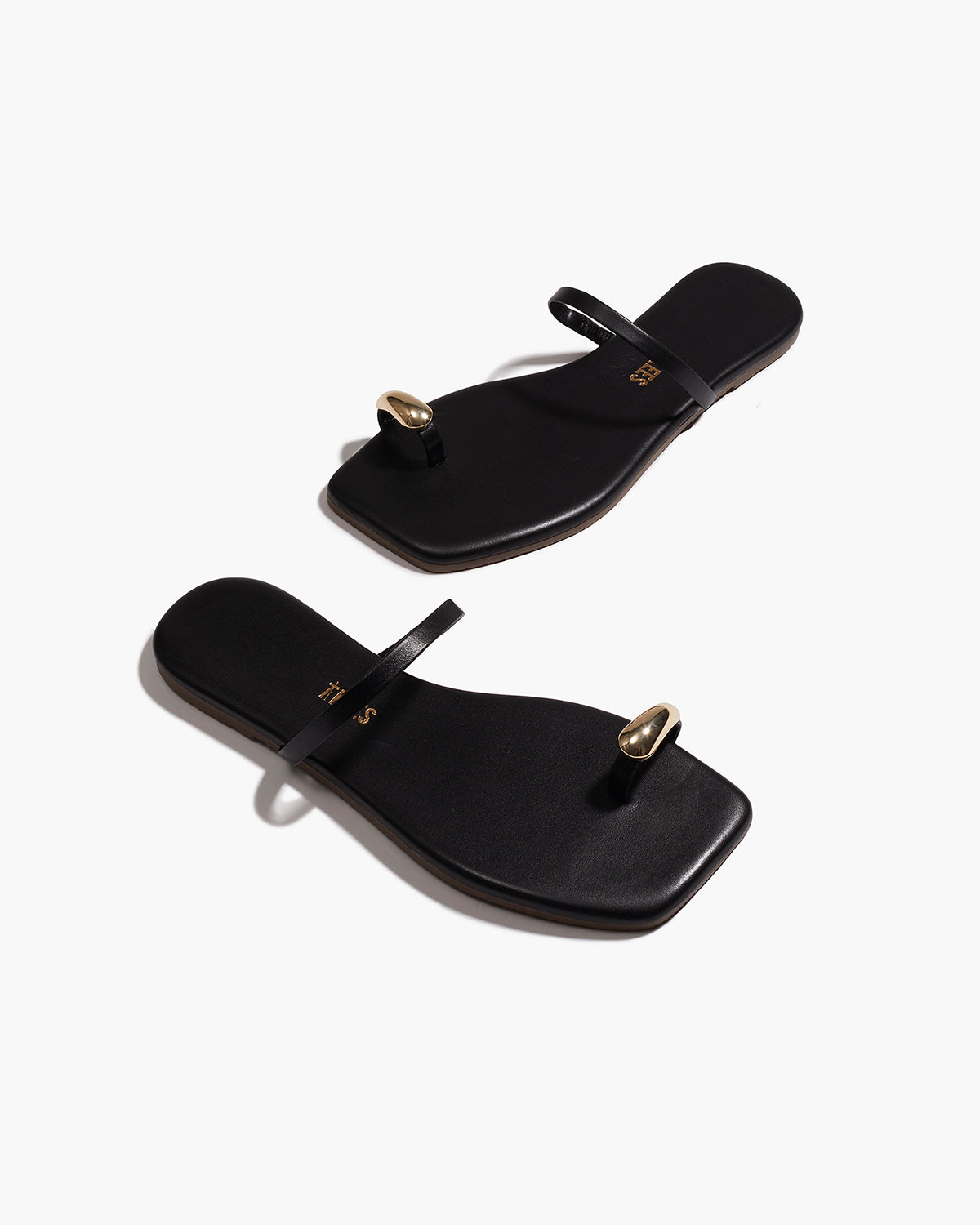 Colette Leather Sandals in Sable | TKEES Everyday