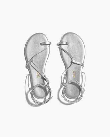 Jo Metallics Leather Sandals in Fairylust | TKEES Great Value