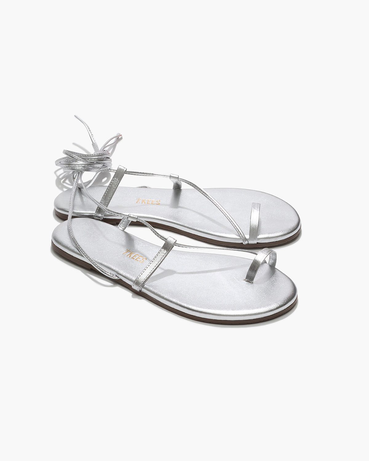 Jo Metallics Leather Sandals in Fairylust | TKEES Great Value