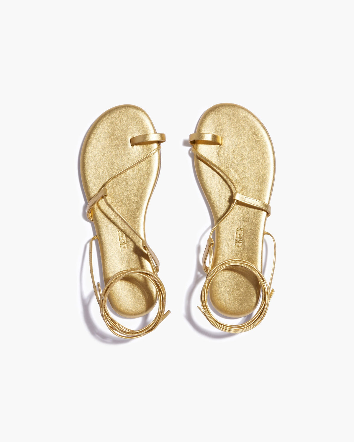 Jo Metallics Leather Sandals in Blink | TKEES Featured