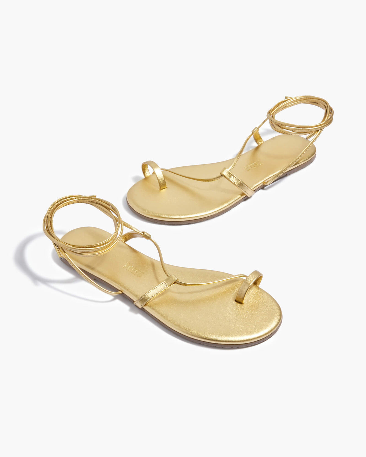 Jo Metallics Leather Sandals in Blink | TKEES Featured