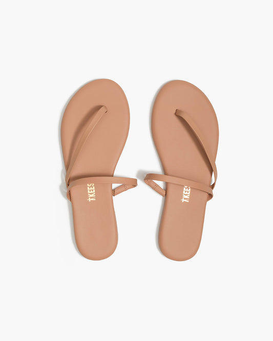 Sarit Leather Sandals in Pout | TKEES Great Value