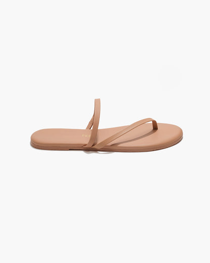 Sarit Leather Sandals in Pout | TKEES Great Value