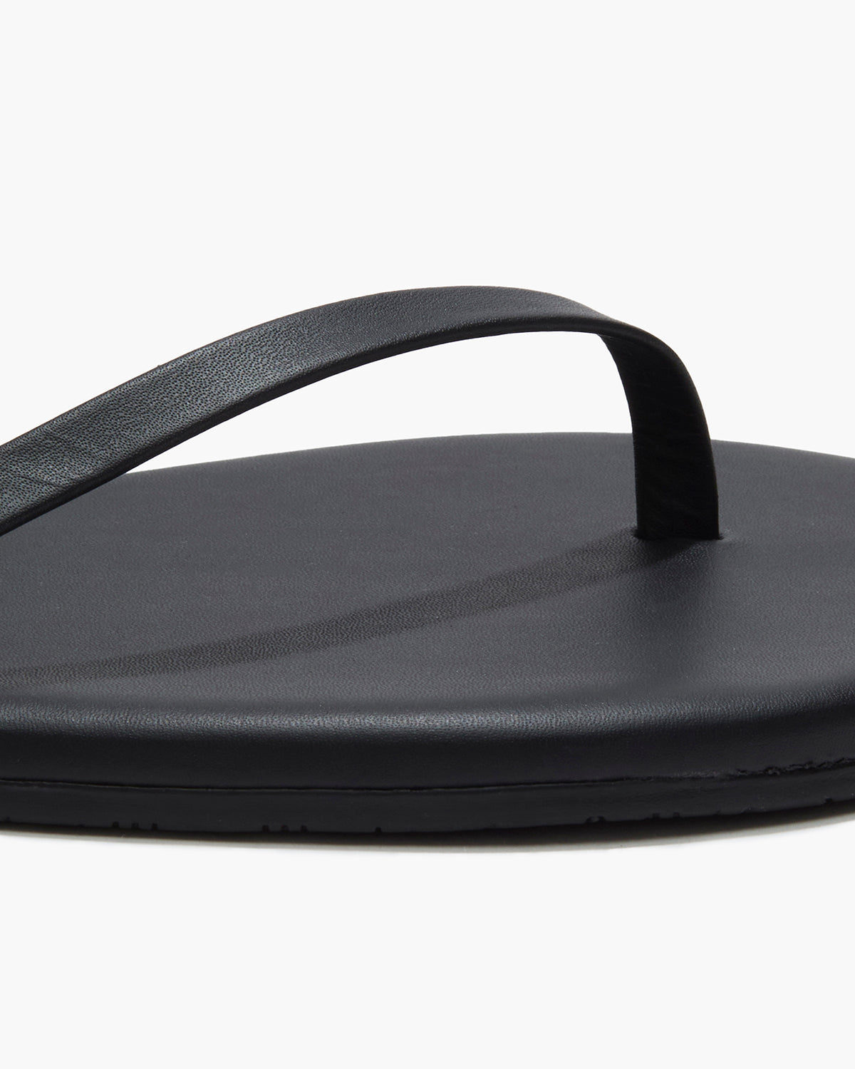 Sarit Leather Sandals in Sable | TKEES Quality
