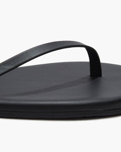 Sarit Leather Sandals in Sable | TKEES Quality