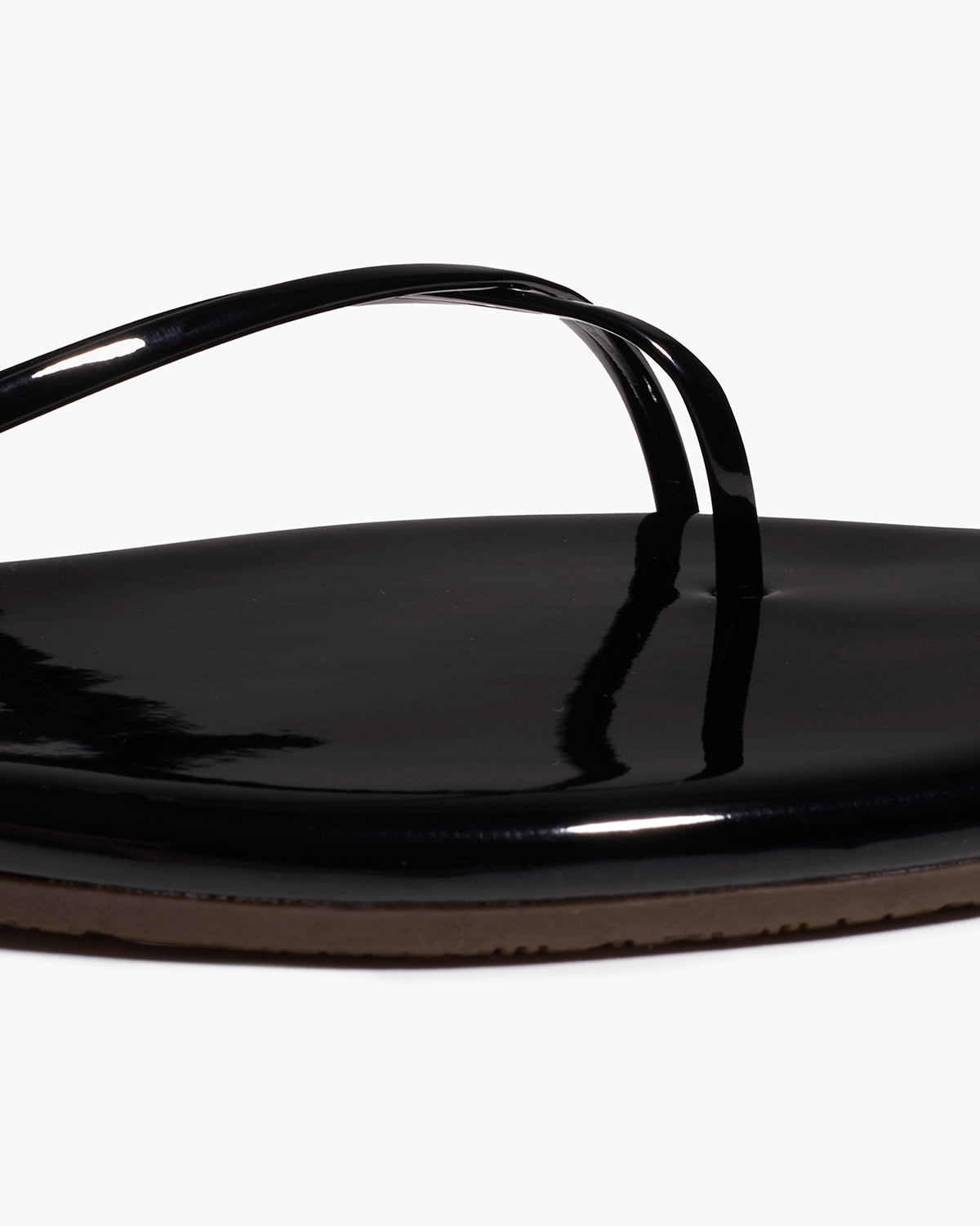 Square Toe Millie Leather Sandals in Licorice | TKEES Great Value
