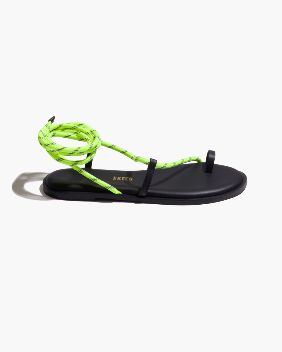 Phoenix Rope Sandals in Neon Yellow | TKEES Popular