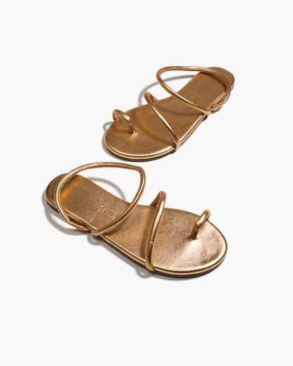 Tubular Mia Napa Leather Sandals in Blink | TKEES Quality