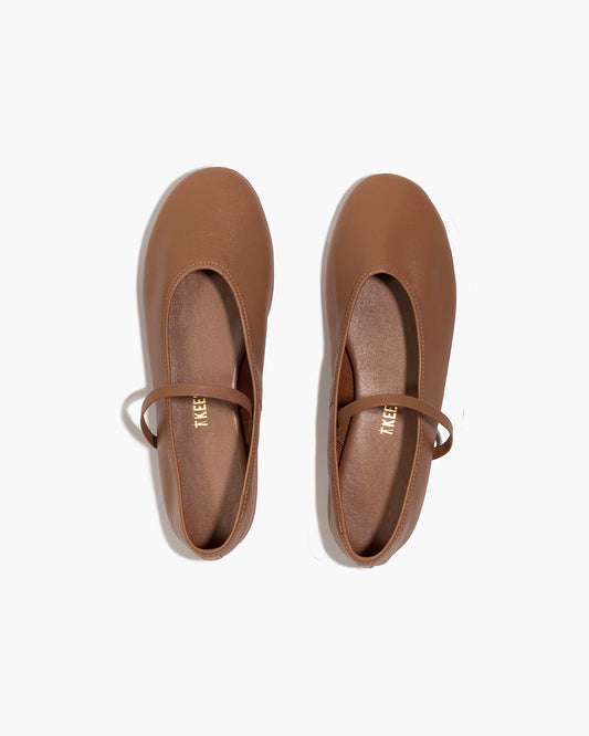 Reese Ballet Flat in Beach Bum | TKEES Value