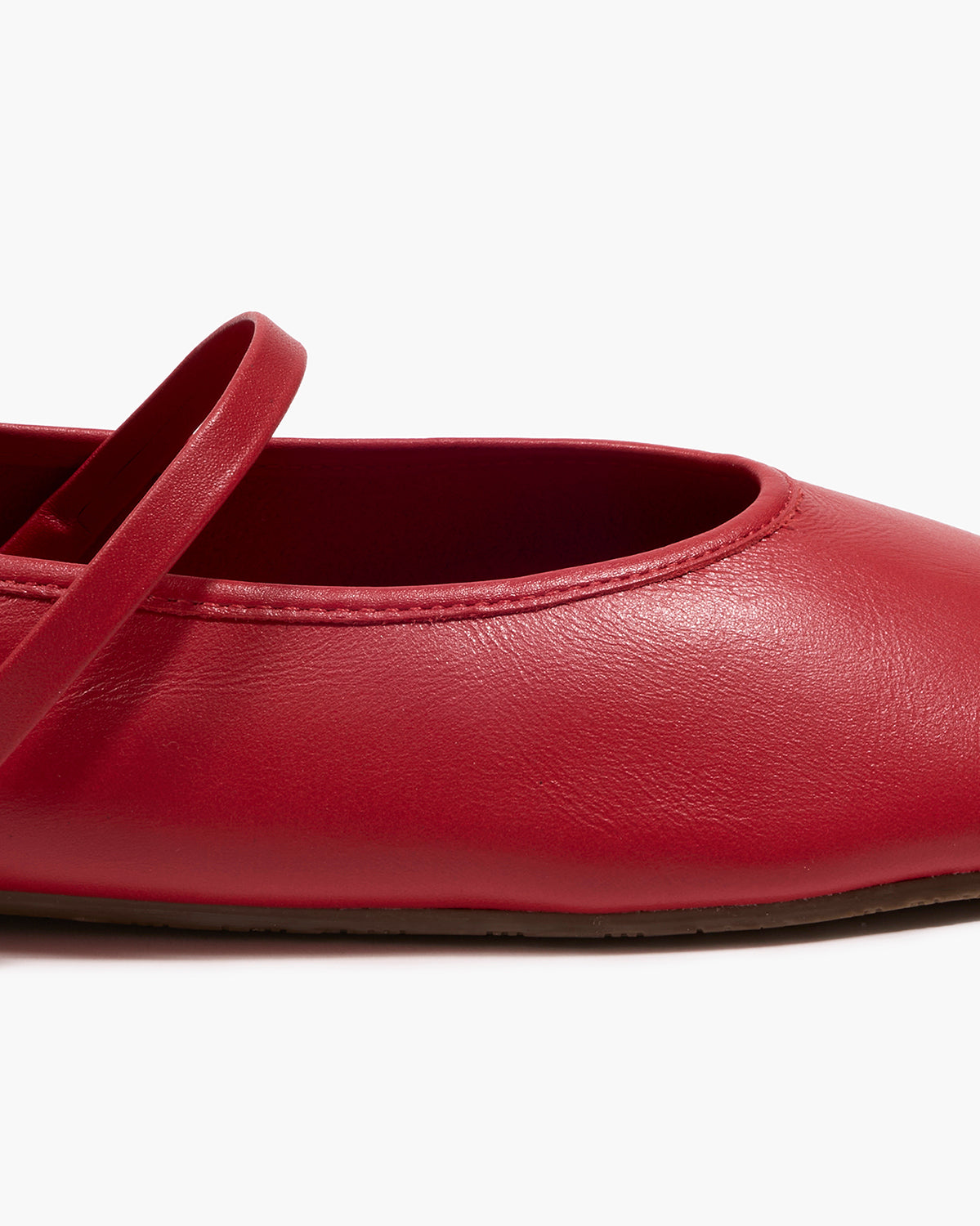Reese Ballet Flat in Claret | TKEES Quality