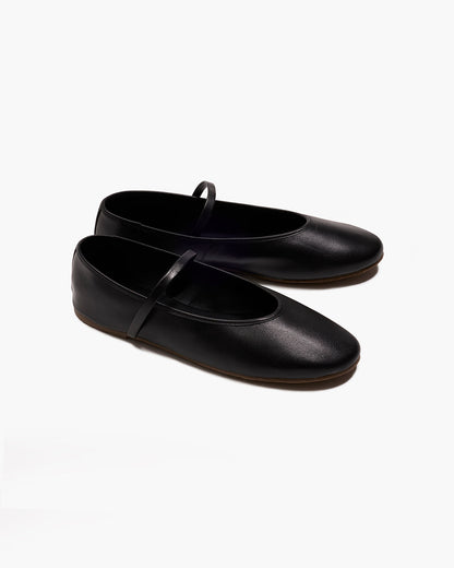 Reese Ballet Flat in Sable | TKEES Great Value