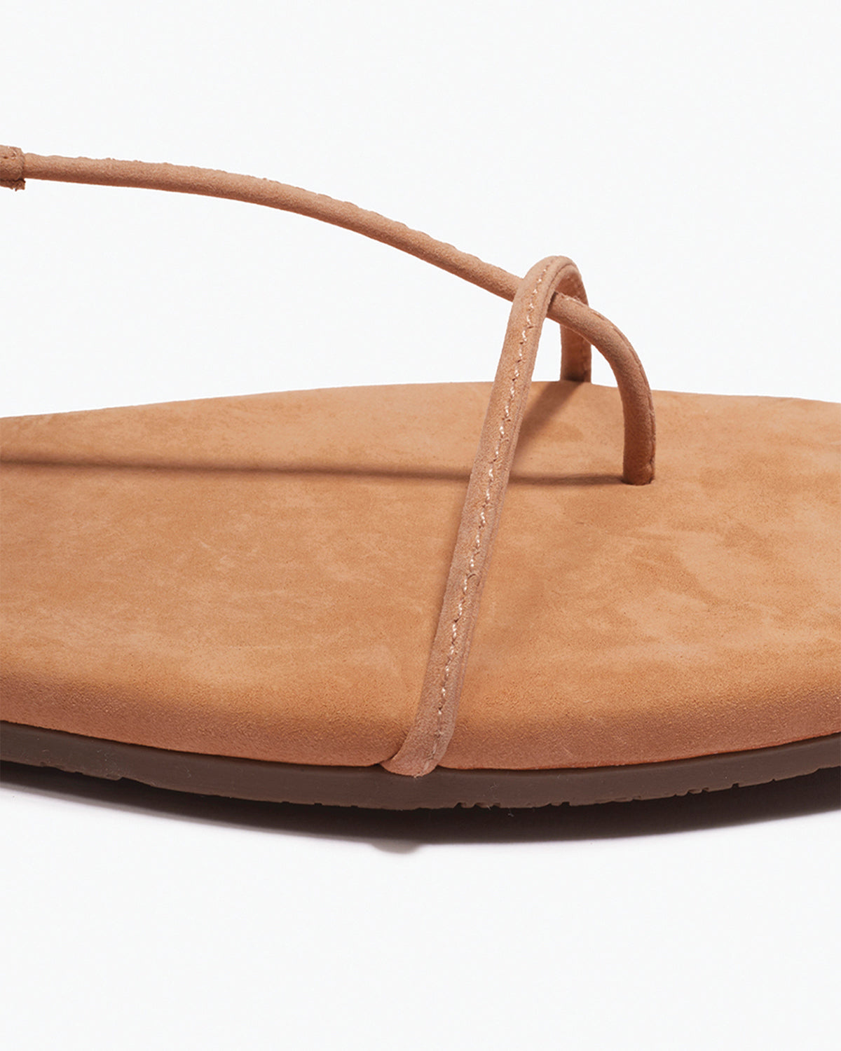 The Chloe – Square Toe Suede Sandal | TKEES Sale
