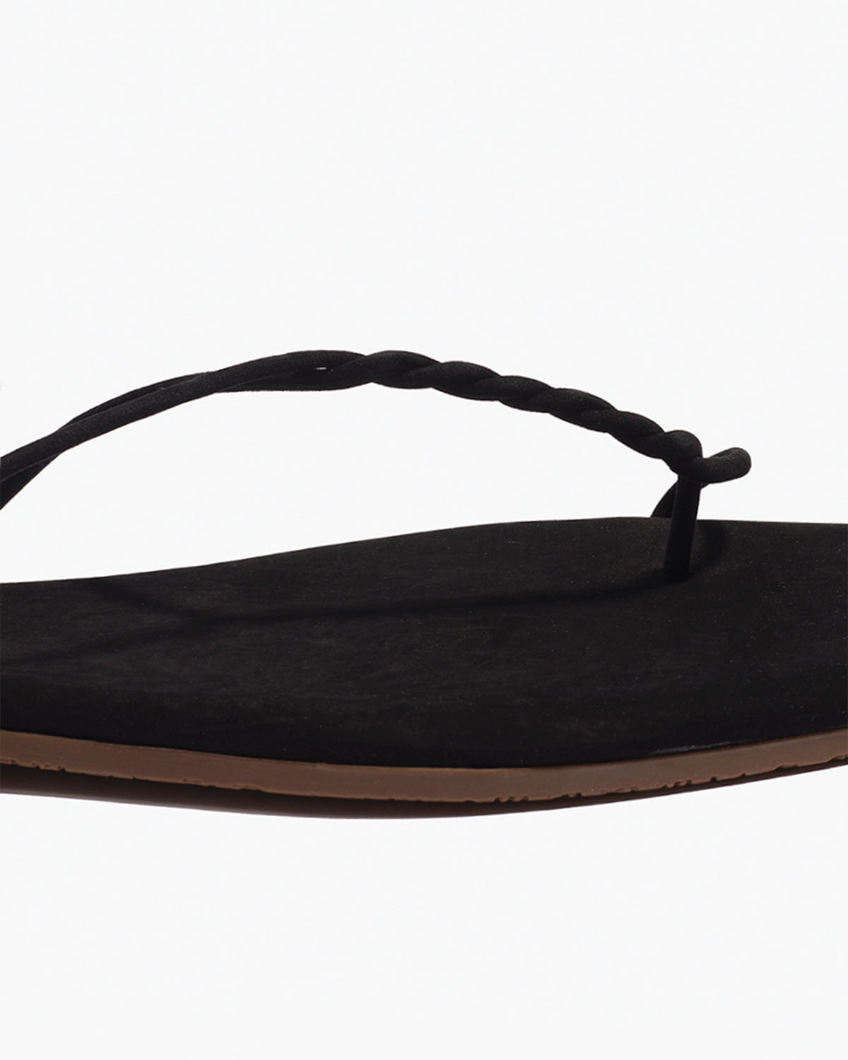 The Simone – Square Toe Suede Thong Sandal | TKEES Best Price