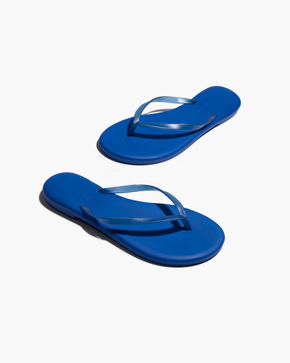 Aqua Blue Rush Flip Flops  | TKEES Featured