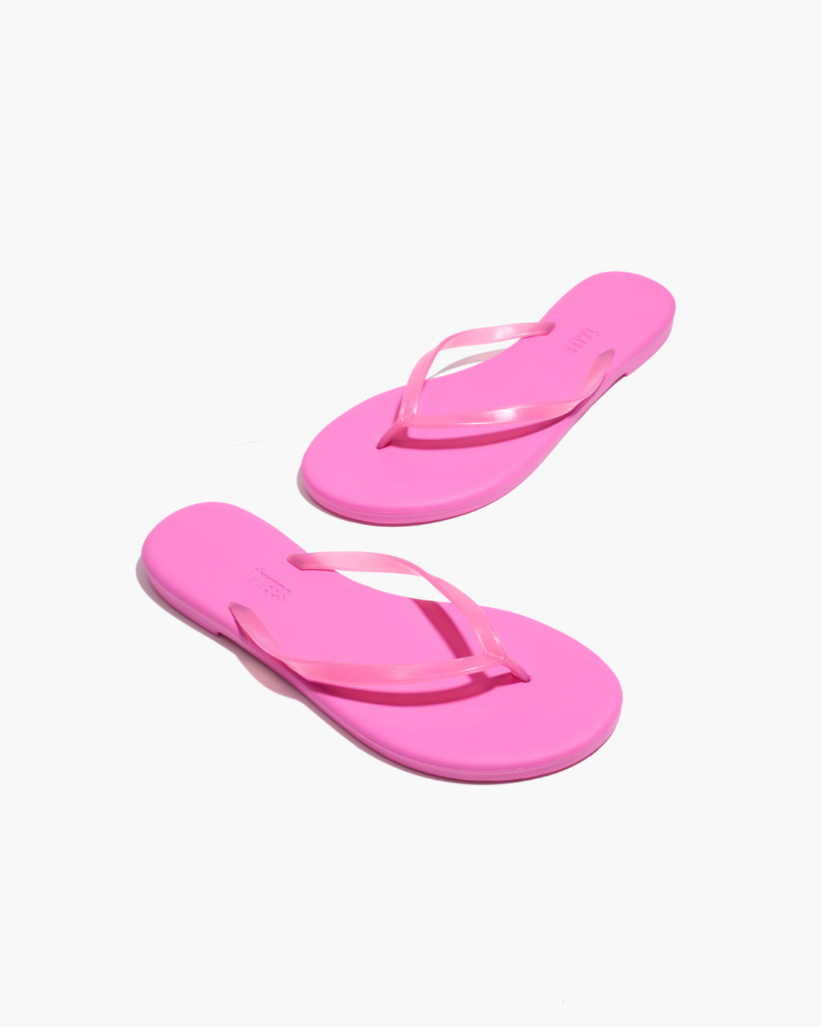 Aqua Pink Spritz Flip Flops  | TKEES New