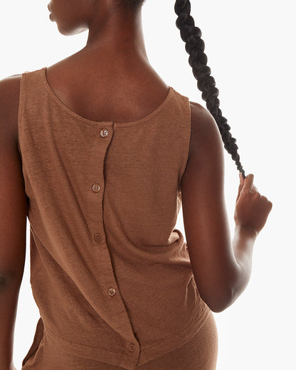 Brise-d'été-Tank - Mocha  | TKEES Best Seller