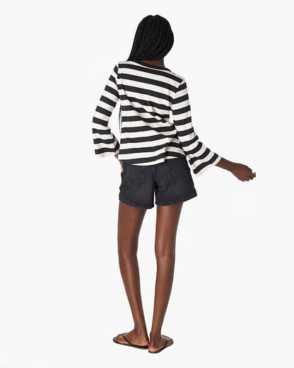 Classic Striped 3/4 Tee  | TKEES Signature